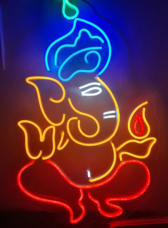 Lord Ganesh Neon Sign